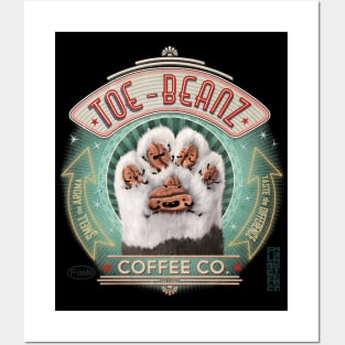 Toe Beanz Coffee Co T Shirt Posters and Art